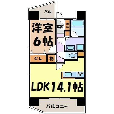 愛知県名古屋市中区千代田４丁目 上前津駅 1LDK マンション 賃貸物件詳細