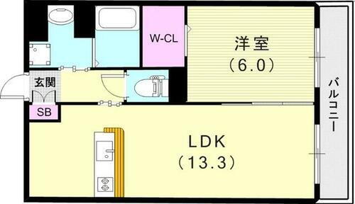 兵庫県西宮市甲子園一番町 甲子園口駅 2DK アパート 賃貸物件詳細