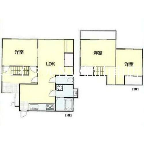 岡山県岡山市南区福田 岡山駅 3LDK 一戸建て 賃貸物件詳細