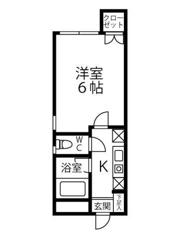 神奈川県横浜市神奈川区神之木台 大口駅 1K アパート 賃貸物件詳細