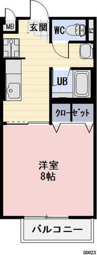 長野県松本市出川町 南松本駅 1K アパート 賃貸物件詳細