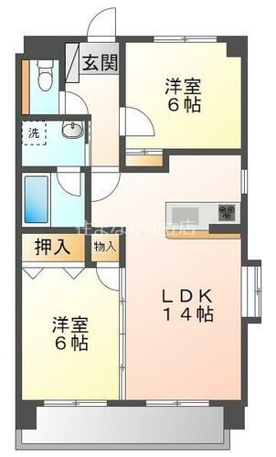 愛知県刈谷市神明町７丁目 刈谷駅 2LDK マンション 賃貸物件詳細