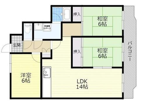 大阪府堺市西区浜寺諏訪森町中１丁 諏訪ノ森駅 3LDK マンション 賃貸物件詳細