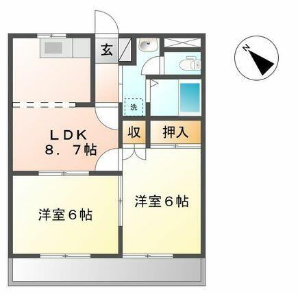 静岡県掛川市高瀬 掛川駅 2LDK アパート 賃貸物件詳細