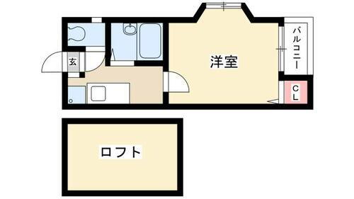 愛知県名古屋市西区名西１丁目 浅間町駅 1K アパート 賃貸物件詳細