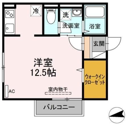 鳥取県鳥取市安長 ワンルーム アパート 賃貸物件詳細