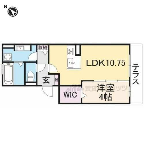 奈良県奈良市芝辻町１丁目 新大宮駅 1LDK アパート 賃貸物件詳細