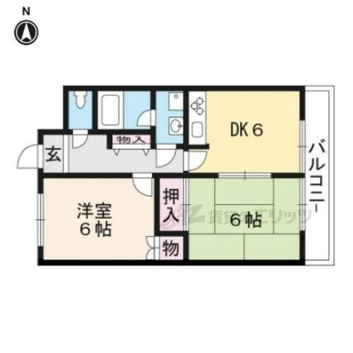 滋賀県高島市新旭町北畑１丁目 新旭駅 2DK マンション 賃貸物件詳細