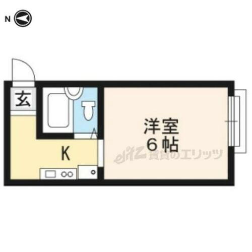 京都府京都市右京区太秦中筋町 帷子ノ辻駅 1K マンション 賃貸物件詳細