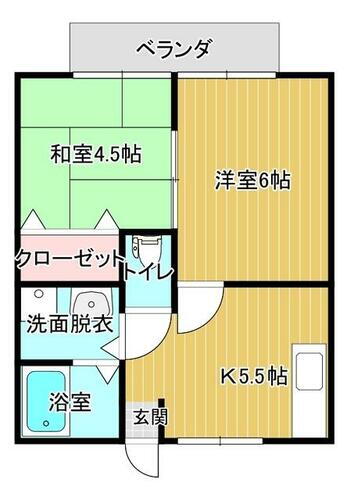 鹿児島県薩摩川内市東大小路町 川内駅 2K アパート 賃貸物件詳細