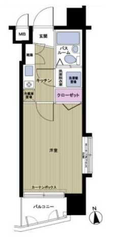 東京都新宿区早稲田町 早稲田駅 1K マンション 賃貸物件詳細