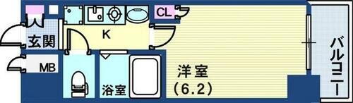 兵庫県神戸市中央区生田町１丁目 新神戸駅 1K マンション 賃貸物件詳細