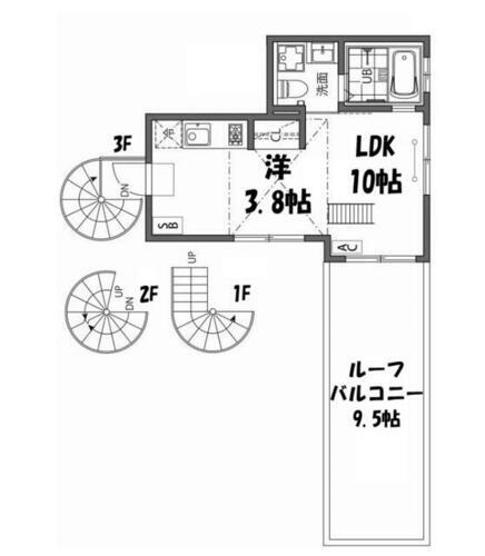東京都大田区南千束３丁目 大岡山駅 1SLDK 一戸建て 賃貸物件詳細