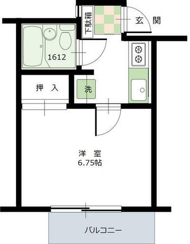 宮城県多賀城市高崎２丁目 多賀城駅 1K アパート 賃貸物件詳細