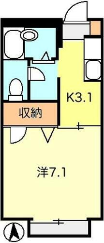 埼玉県富士見市ふじみ野西１丁目 ふじみ野駅 1K アパート 賃貸物件詳細