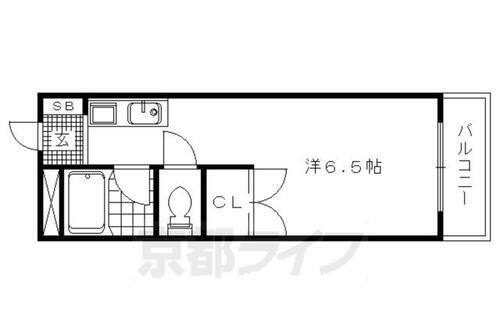 京都府京都市右京区太秦三尾町 鳴滝駅 ワンルーム マンション 賃貸物件詳細