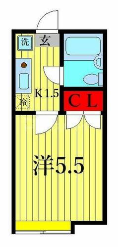 東京都江戸川区鹿骨５丁目 篠崎駅 1K アパート 賃貸物件詳細