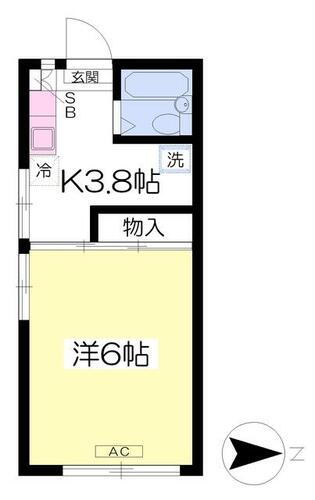 東京都三鷹市深大寺３丁目 新小金井駅 1K アパート 賃貸物件詳細