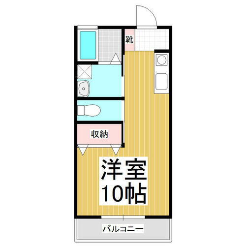 長野県飯田市諏訪町 桜町駅 ワンルーム アパート 賃貸物件詳細