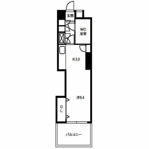 宮城県仙台市若林区大和町５丁目 卸町駅 1K マンション 賃貸物件詳細