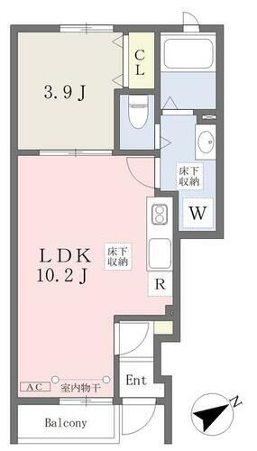 兵庫県姫路市花田町小川 姫路駅 1LDK アパート 賃貸物件詳細