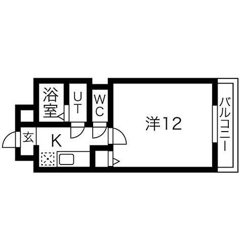 福岡県福岡市中央区薬院２丁目 薬院大通駅 1K マンション 賃貸物件詳細