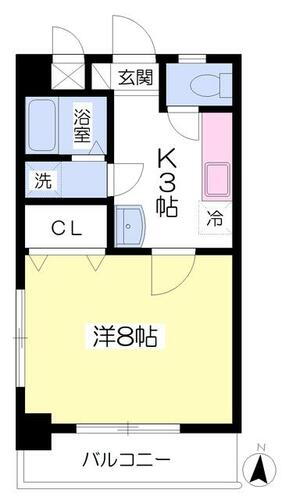 愛媛県松山市土居田町 土居田駅 1K マンション 賃貸物件詳細