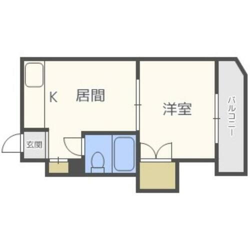 北海道札幌市白石区菊水四条２丁目 菊水駅 1LDK マンション 賃貸物件詳細