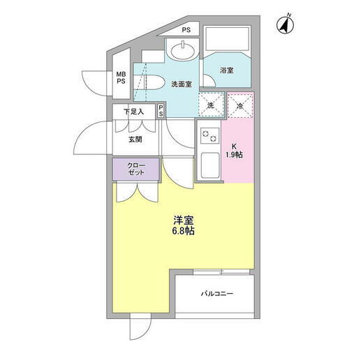 東京都港区麻布台３丁目 麻布十番駅 1K マンション 賃貸物件詳細