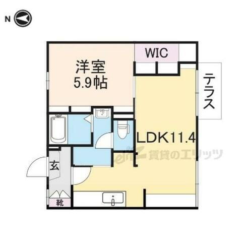 奈良県北葛城郡広陵町大字笠 築山駅 1LDK アパート 賃貸物件詳細