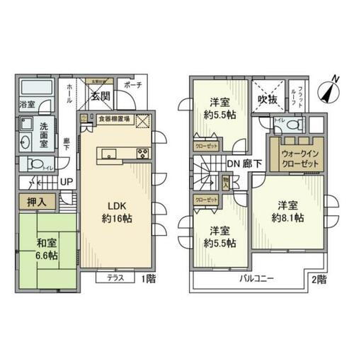 愛知県名古屋市名東区大針１丁目 本郷駅 4LDK 一戸建て 賃貸物件詳細