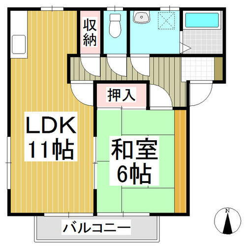 長野県佐久市瀬戸 北中込駅 1LDK アパート 賃貸物件詳細