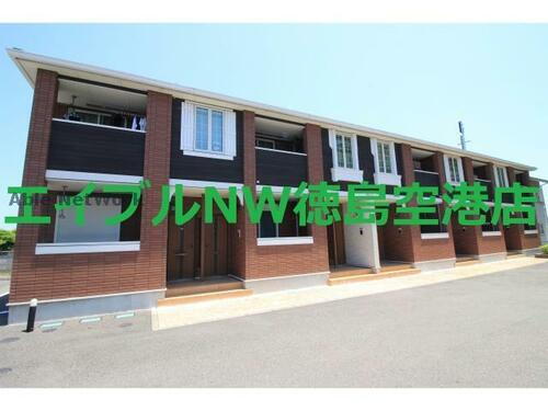 徳島県板野郡藍住町東中富字権現傍示 賃貸アパート