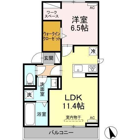 愛知県岡崎市中之郷町字西袖広 岡崎駅 1LDK アパート 賃貸物件詳細