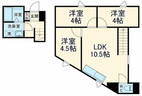 愛知県瀬戸市西郷町 テラスハウス