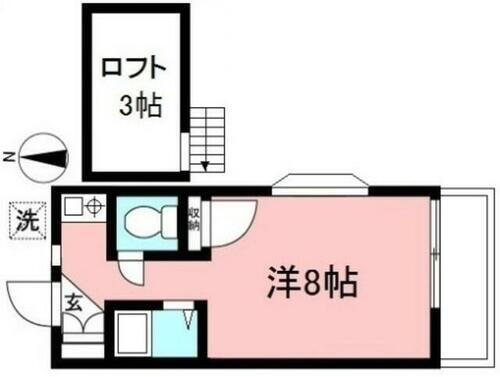 東京都三鷹市中原４丁目 つつじヶ丘駅 ワンルーム アパート 賃貸物件詳細
