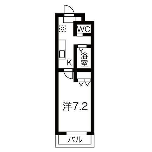 愛知県名古屋市西区秩父通１丁目 浄心駅 1K マンション 賃貸物件詳細