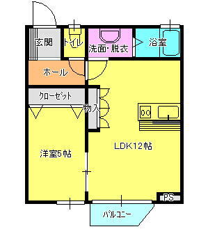 新潟県新潟市中央区紫竹１丁目 新潟駅 1LDK アパート 賃貸物件詳細