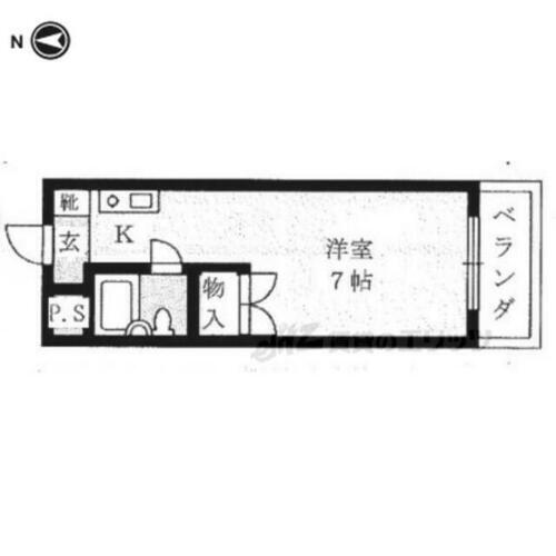 京都府京都市中京区壬生梛ノ宮町 大宮駅 1K マンション 賃貸物件詳細