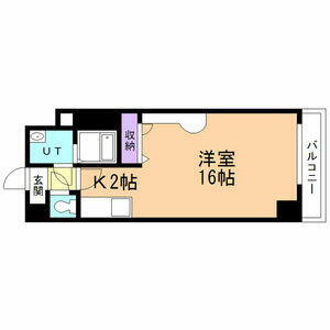 北海道札幌市北区北三十二条西４丁目 北３４条駅 1K マンション 賃貸物件詳細