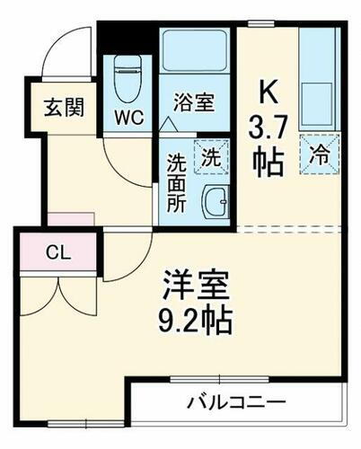 神奈川県平塚市東八幡３丁目 平塚駅 1K アパート 賃貸物件詳細