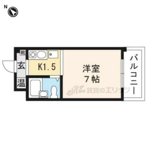 滋賀県東近江市沖野１丁目 八日市駅 1K アパート 賃貸物件詳細