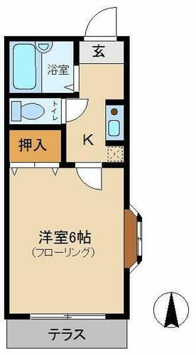 東京都江戸川区東葛西８丁目 葛西駅 1K アパート 賃貸物件詳細