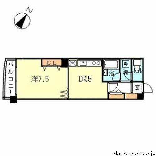 東京都大田区蒲田２丁目 梅屋敷駅 1K マンション 賃貸物件詳細