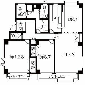 愛知県名古屋市昭和区汐見町 総合リハビリセンター駅 2LDK マンション 賃貸物件詳細