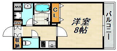 リアライズ神戸ＷＥＳＴ 2階 1K 賃貸物件詳細
