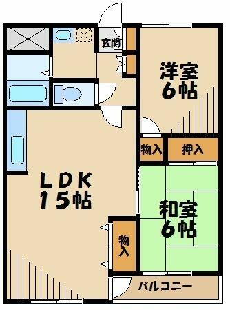 埼玉県狭山市笹井３丁目 入間市駅 2LDK アパート 賃貸物件詳細