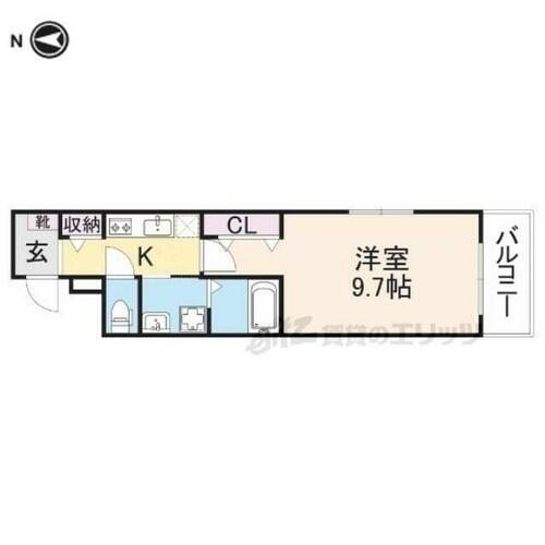 大阪府枚方市南中振２丁目 光善寺駅 1K アパート 賃貸物件詳細