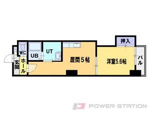 北海道札幌市中央区北十二条西１５丁目 桑園駅 1DK マンション 賃貸物件詳細