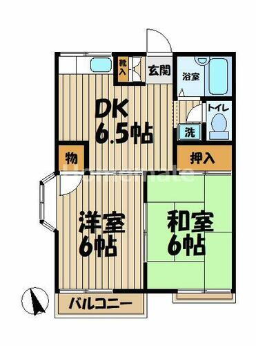 神奈川県鎌倉市台４丁目 富士見町駅 2DK アパート 賃貸物件詳細